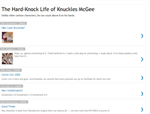 Tablet Screenshot of knuckles-mcgee.blogspot.com