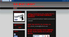 Desktop Screenshot of gunsportairsoft.blogspot.com