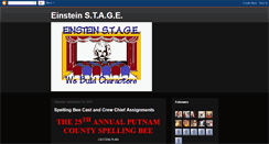 Desktop Screenshot of einsteinstage.blogspot.com