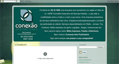 Desktop Screenshot of conexaoartepublicitaria.blogspot.com