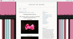 Desktop Screenshot of fieldsofbows.blogspot.com