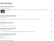 Tablet Screenshot of mars-archives31.blogspot.com