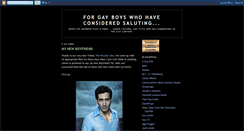 Desktop Screenshot of forgayswhohaveconsideredsaluting.blogspot.com