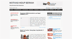 Desktop Screenshot of motivasihidupberkah.blogspot.com