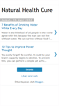 Mobile Screenshot of naturalhealthcure.blogspot.com