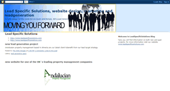 Desktop Screenshot of leadgeneration-lss.blogspot.com