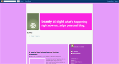 Desktop Screenshot of beautyatsight.blogspot.com