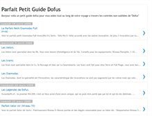 Tablet Screenshot of guide-dofus.blogspot.com