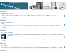 Tablet Screenshot of designconfidential.blogspot.com