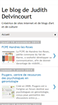 Mobile Screenshot of judithdelvincourt.blogspot.com