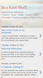 Mobile Screenshot of inaknitshell.blogspot.com