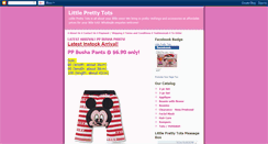 Desktop Screenshot of littleprettytots.blogspot.com