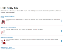 Tablet Screenshot of littleprettytots.blogspot.com