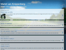 Tablet Screenshot of marietvanknippenberg.blogspot.com