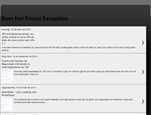 Tablet Screenshot of beernotfoundexception.blogspot.com