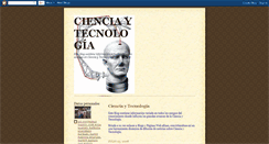 Desktop Screenshot of cienciaytecnolgia.blogspot.com