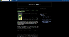 Desktop Screenshot of angelesylibros.blogspot.com
