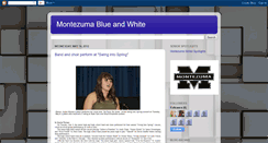 Desktop Screenshot of monteblueandwhite.blogspot.com