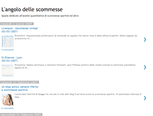 Tablet Screenshot of angoloscommesse.blogspot.com