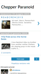Mobile Screenshot of chopperparanoid.blogspot.com