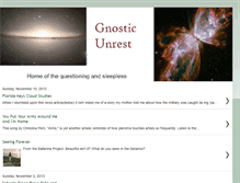 Tablet Screenshot of gnostic-unrest.blogspot.com