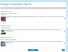 Tablet Screenshot of energyconservationhowto.blogspot.com