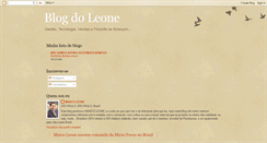 Desktop Screenshot of blogdoleone.blogspot.com