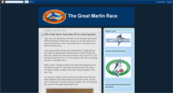 Desktop Screenshot of greatmarlinrace.blogspot.com