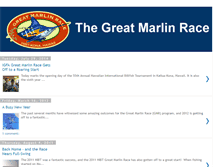 Tablet Screenshot of greatmarlinrace.blogspot.com