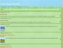 Tablet Screenshot of grassbasedhealth.blogspot.com