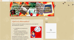 Desktop Screenshot of docenciaymatematica.blogspot.com
