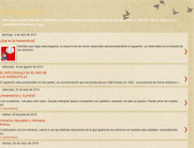 Tablet Screenshot of docenciaymatematica.blogspot.com