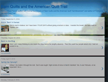 Tablet Screenshot of americanquilttrail.blogspot.com