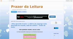 Desktop Screenshot of blogprazerdaleitura.blogspot.com