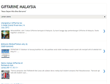 Tablet Screenshot of giffarinemalaysia.blogspot.com