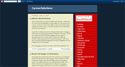 Desktop Screenshot of carmentalksnews.blogspot.com