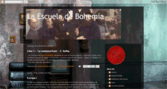 Desktop Screenshot of laescueladebohemia.blogspot.com