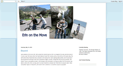 Desktop Screenshot of erinonthemove.blogspot.com