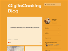 Tablet Screenshot of gigliocooking.blogspot.com