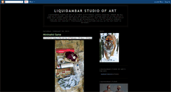 Desktop Screenshot of liquidambarstudio.blogspot.com