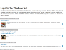 Tablet Screenshot of liquidambarstudio.blogspot.com