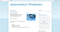 Desktop Screenshot of mankywhiteboard.blogspot.com