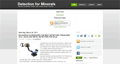 Desktop Screenshot of dfminerals.blogspot.com