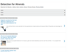 Tablet Screenshot of dfminerals.blogspot.com