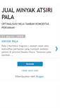 Mobile Screenshot of minyak-atsiri-pala.blogspot.com