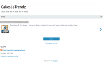 Tablet Screenshot of cakeslatrendz.blogspot.com