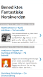 Mobile Screenshot of benediktesnorskblogg.blogspot.com