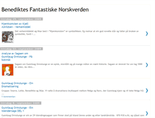 Tablet Screenshot of benediktesnorskblogg.blogspot.com