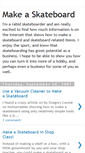 Mobile Screenshot of makeaskateboard.blogspot.com
