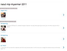 Tablet Screenshot of burmesedaysinmyanmar.blogspot.com